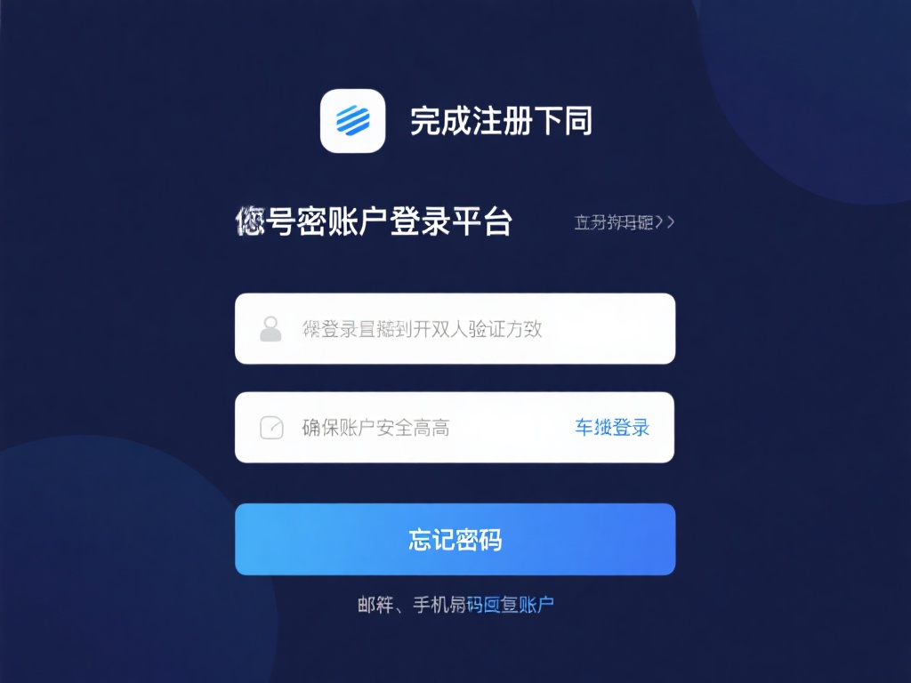 完成注册后，您可以通过账号密码登录平台。在登录时，