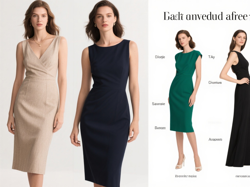 挑选连衣裙的第一步就是了解自己的身材类型。通常来说