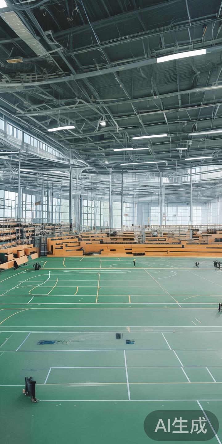 完善场馆设施
对场馆设备进行定期检修和维护，确保